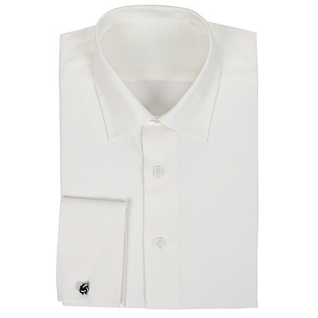 French Cuff Cream Shirt