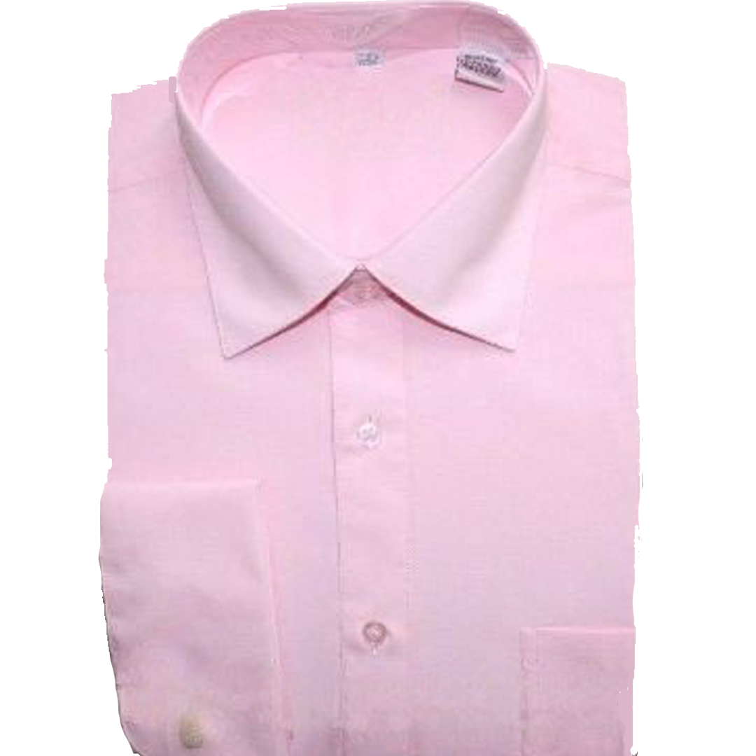 French cuff Pink shirt