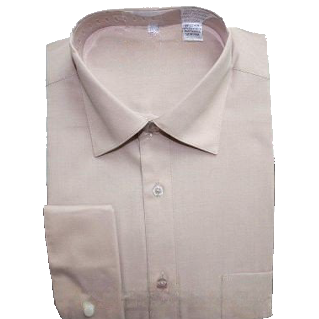 French Cuff Tan shirt