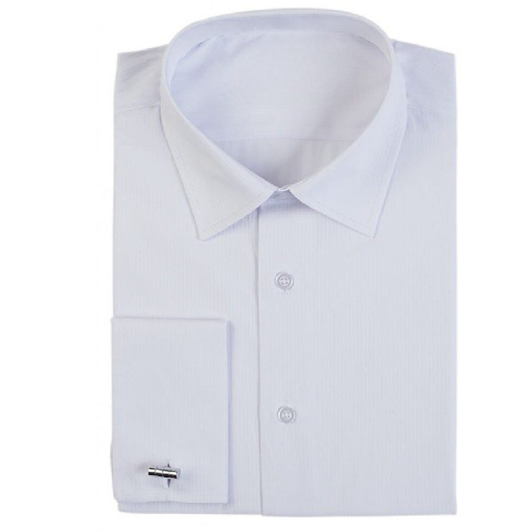 French Cuff White Shirt