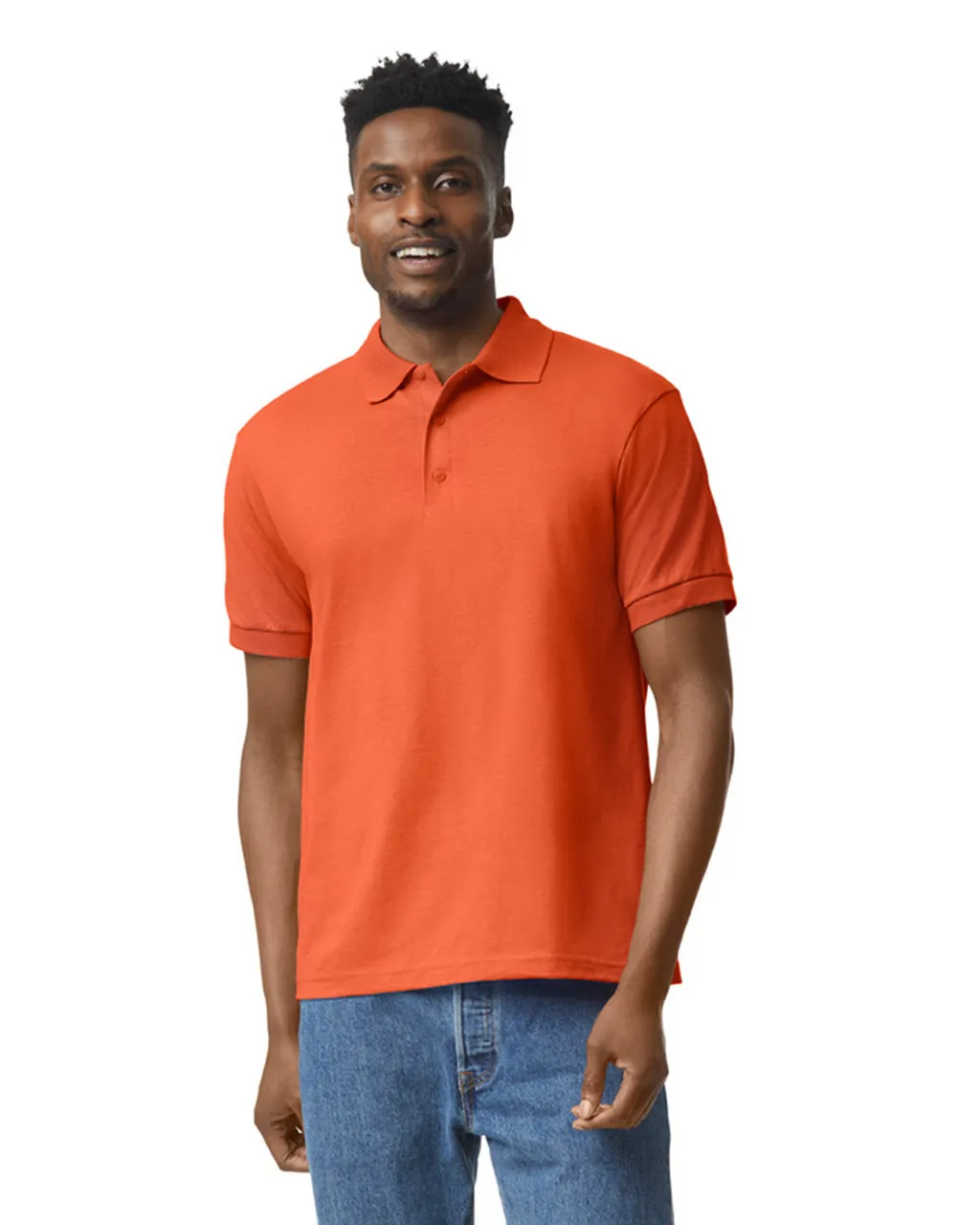 Orange Polo Tee