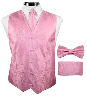 Pink Paisely Vest