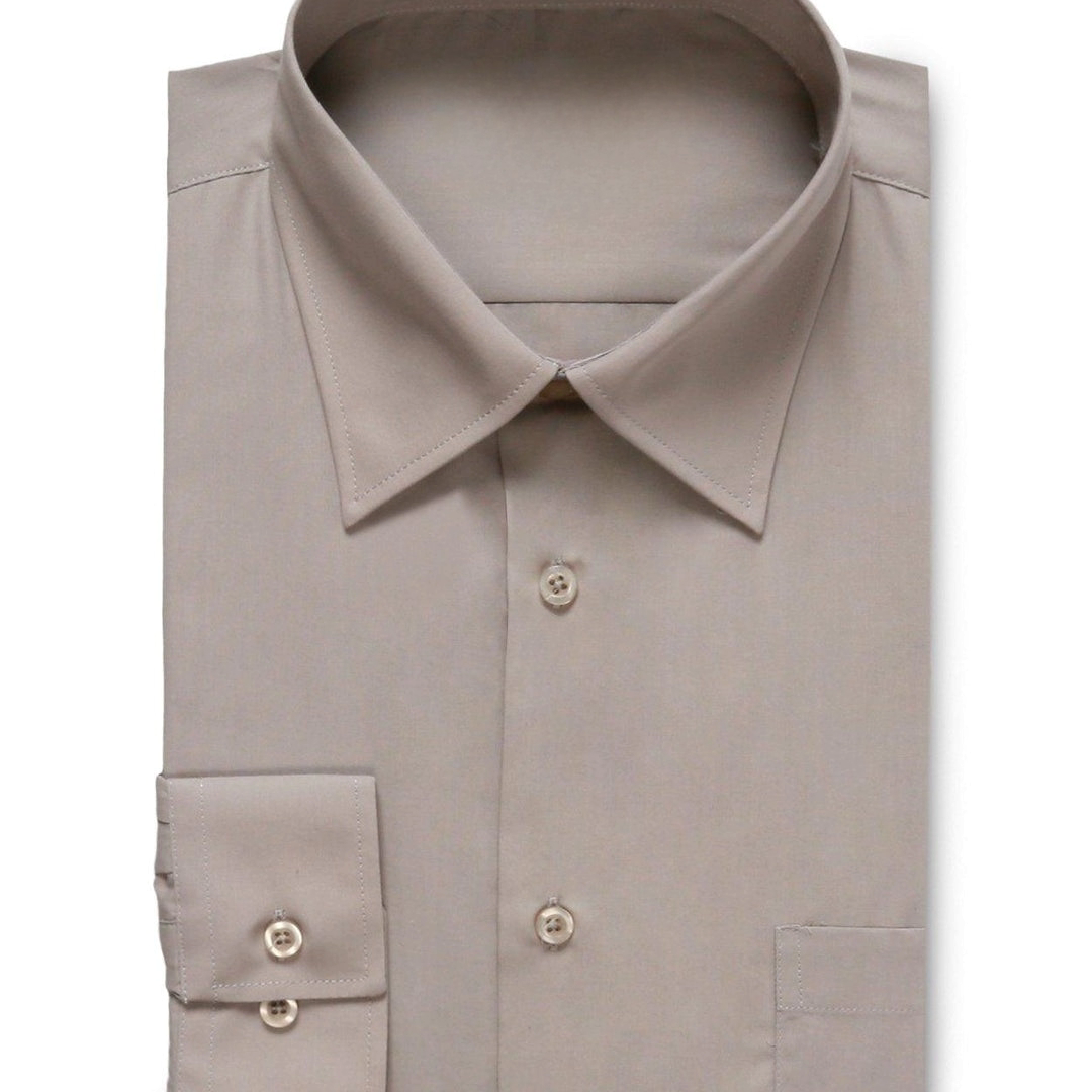 Slim Fit Tan Shirt